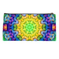 Psychedelic Abstract Pencil Case from ArtsNow.com Back