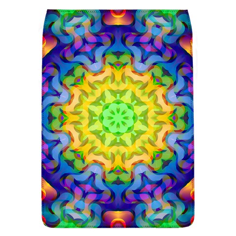 Psychedelic Abstract Removable Flap Cover (Large) from ArtsNow.com Front