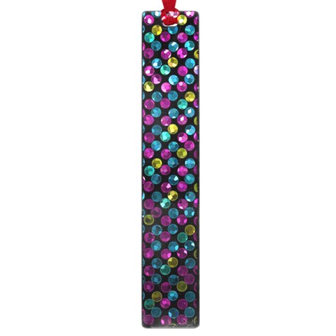 Polka Dot Sparkley Jewels 2 Large Bookmark from ArtsNow.com Front