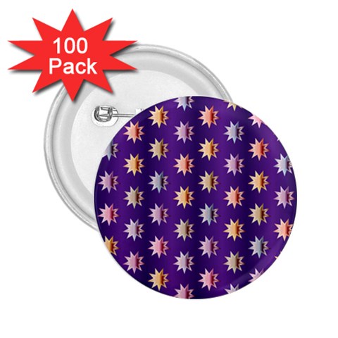 Flare Polka Dots 2.25  Button (100 pack) from ArtsNow.com Front