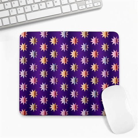 Flare Polka Dots Large Mouse Pad (Rectangle) from ArtsNow.com Front