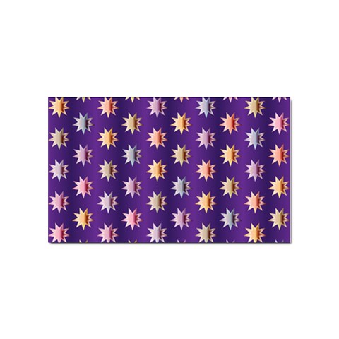 Flare Polka Dots Sticker 100 Pack (Rectangle) from ArtsNow.com Front