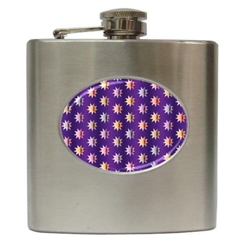 Flare Polka Dots Hip Flask from ArtsNow.com Front