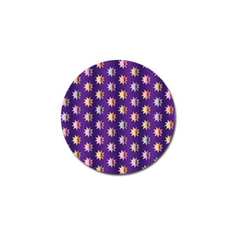 Flare Polka Dots Golf Ball Marker from ArtsNow.com Front