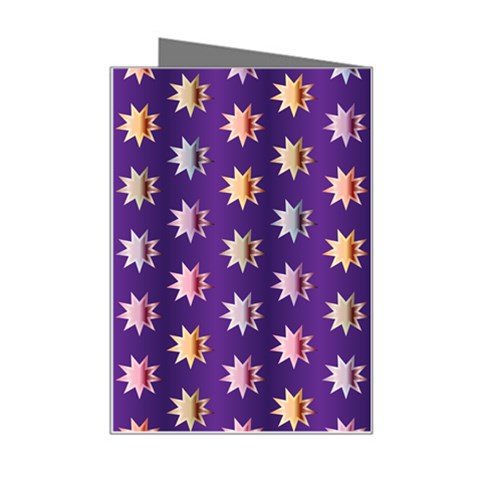 Flare Polka Dots Mini Greeting Card from ArtsNow.com Right