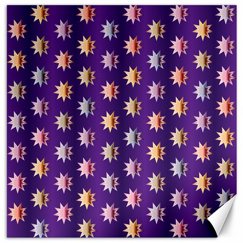 Flare Polka Dots Canvas 16  x 16  (Unframed) from ArtsNow.com 15.2 x15.41  Canvas - 1