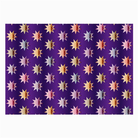 Flare Polka Dots Glasses Cloth (Large, Two Sided) from ArtsNow.com Back