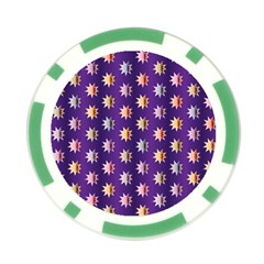 Flare Polka Dots Poker Chip from ArtsNow.com Front