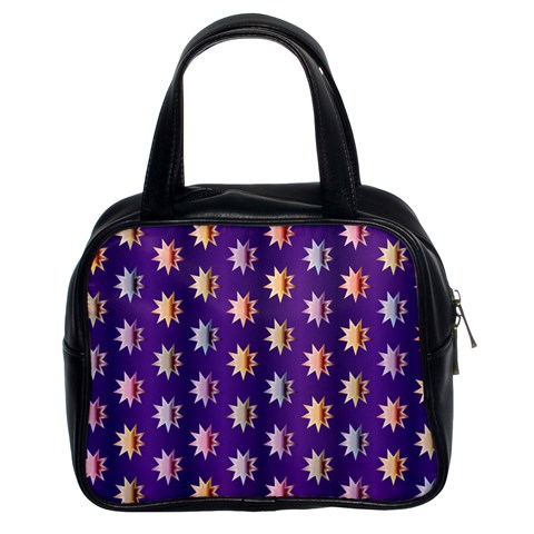 Flare Polka Dots Classic Handbag (Two Sides) from ArtsNow.com Front