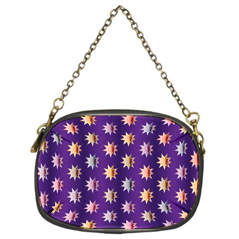 Flare Polka Dots Chain Purse (One Side) from ArtsNow.com Front