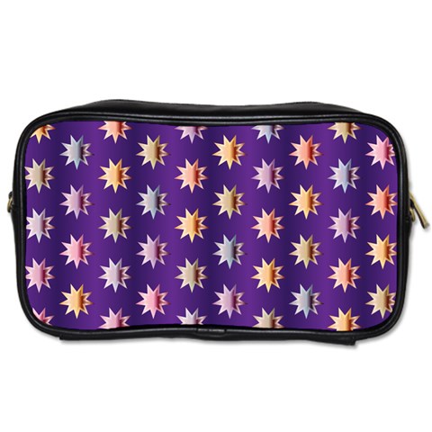 Flare Polka Dots Travel Toiletry Bag (One Side) from ArtsNow.com Front