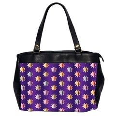 Flare Polka Dots Oversize Office Handbag (Two Sides) from ArtsNow.com Front