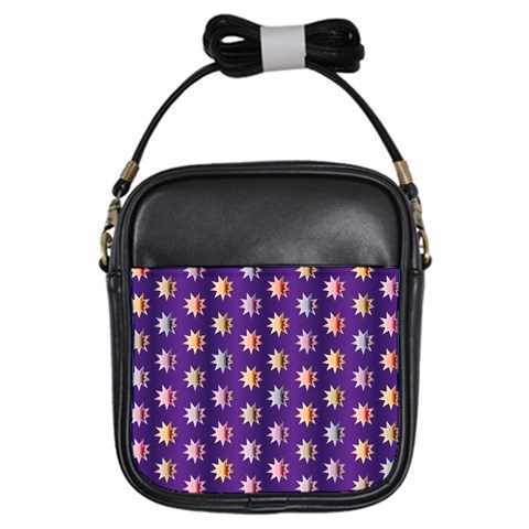 Flare Polka Dots Girl s Sling Bag from ArtsNow.com Front