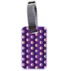 Flare Polka Dots Luggage Tag (Two Sides) from ArtsNow.com Front