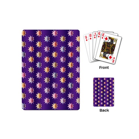 Flare Polka Dots Playing Cards (Mini) from ArtsNow.com Back