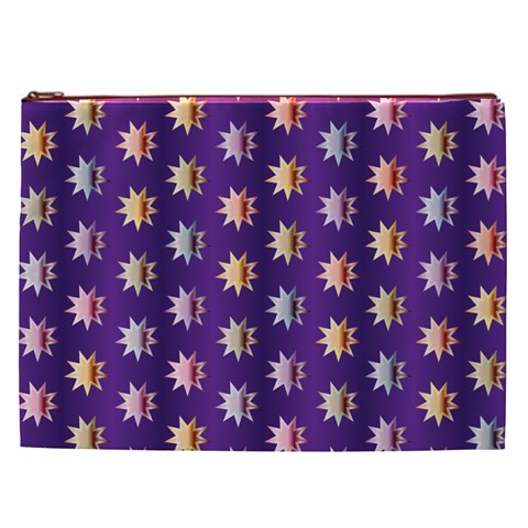 Flare Polka Dots Cosmetic Bag (XXL) from ArtsNow.com Front