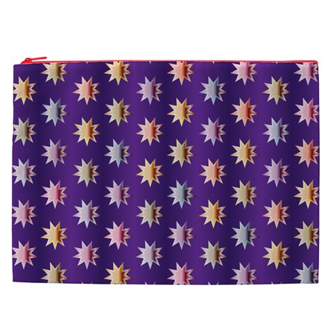 Flare Polka Dots Cosmetic Bag (XXL) from ArtsNow.com Front