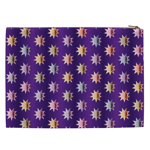 Flare Polka Dots Cosmetic Bag (XXL) from ArtsNow.com Back