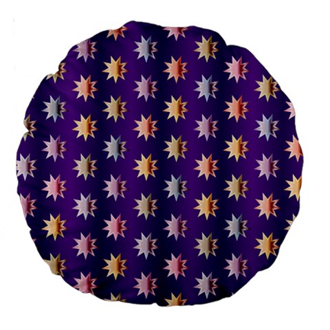 Flare Polka Dots 18  Premium Round Cushion  from ArtsNow.com Back