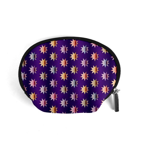 Flare Polka Dots Accessories Pouch (Small) from ArtsNow.com Front