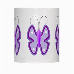 Cute Awareness Butterfly White Coffee Mug from ArtsNow.com Center