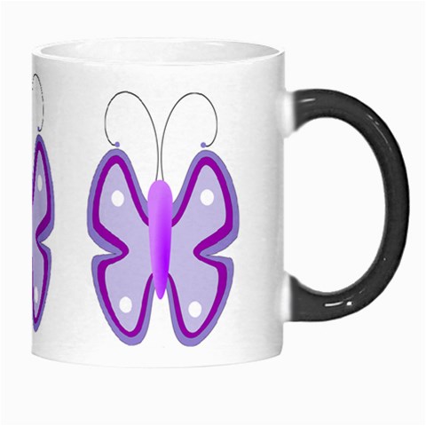 Cute Awareness Butterfly Morph Mug from ArtsNow.com Right