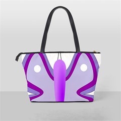 Cute Awareness Butterfly Large Shoulder Bag from ArtsNow.com Back