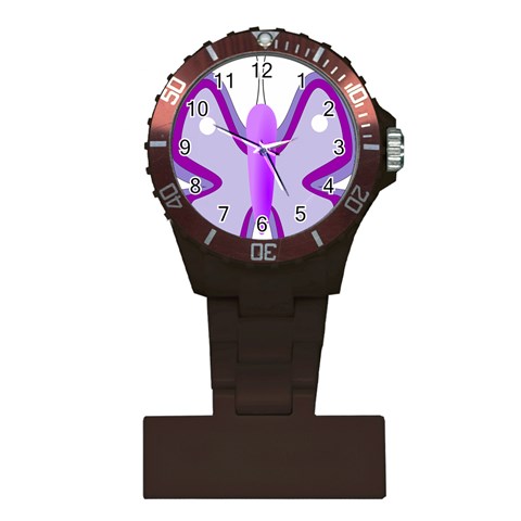 Cute Awareness Butterfly Nurses Watch from ArtsNow.com Front