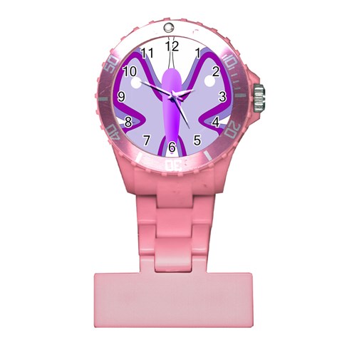 Cute Awareness Butterfly Nurses Watch from ArtsNow.com Front