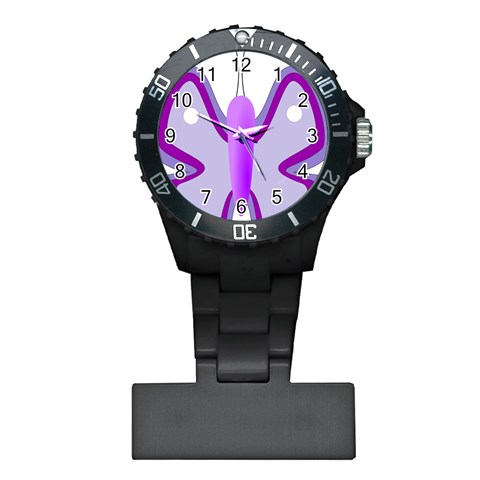 Cute Awareness Butterfly Nurses Watch from ArtsNow.com Front