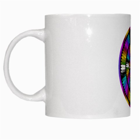 Abundance White Mug from ArtsNow.com Left