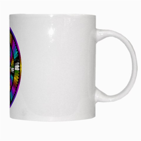 Abundance White Mug from ArtsNow.com Right