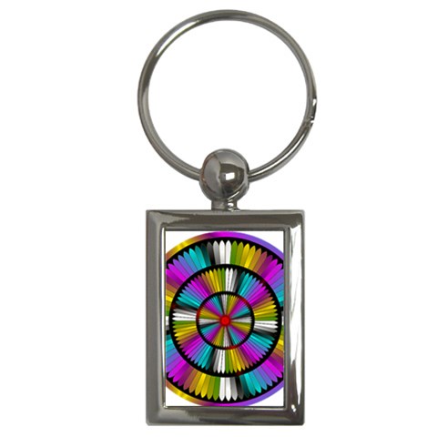 Abundance Key Chain (Rectangle) from ArtsNow.com Front