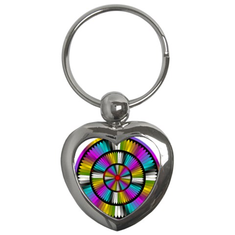 Abundance Key Chain (Heart) from ArtsNow.com Front