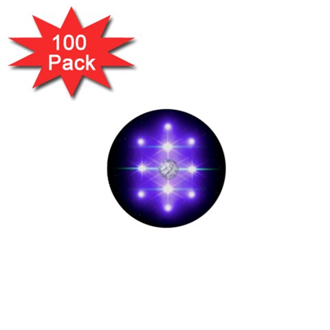 Ascension 1  Mini Button (100 pack)  from ArtsNow.com Front