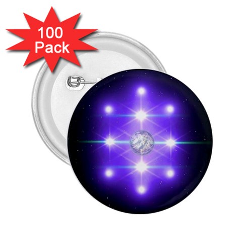 Ascension 2.25  Button (100 pack) from ArtsNow.com Front