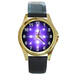 Ascension Round Gold Metal Watch