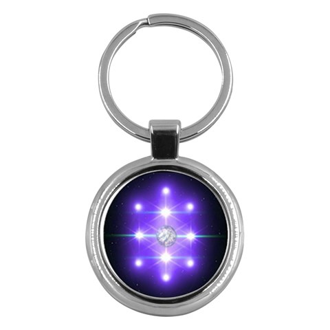 Ascension Key Chain (Round) from ArtsNow.com Front