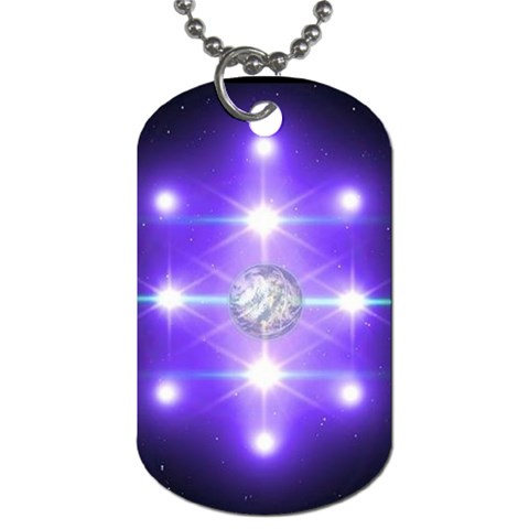 Ascension Dog Tag (Two Sides) from ArtsNow.com Front