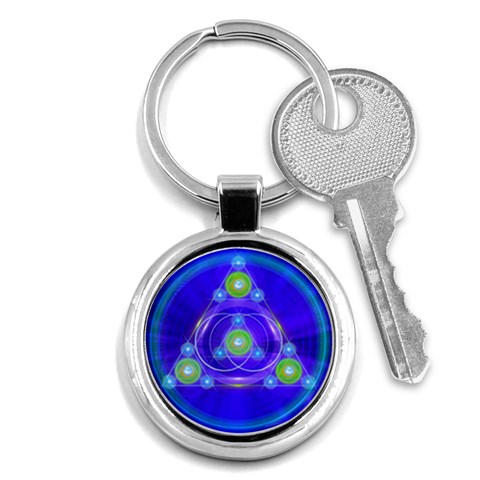 Balance Key Chain (Round) from ArtsNow.com Front