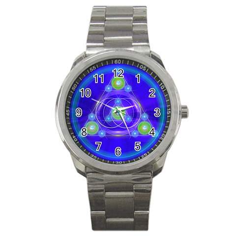 Balance Sport Metal Watch from ArtsNow.com Front