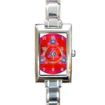 Balance Rectangular Italian Charm Watch