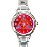 Balance Round Italian Charm Watch