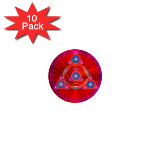 Balance 1  Mini Button (10 pack)  from ArtsNow.com Front