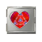 Balance Mega Link Heart Italian Charm (18mm)