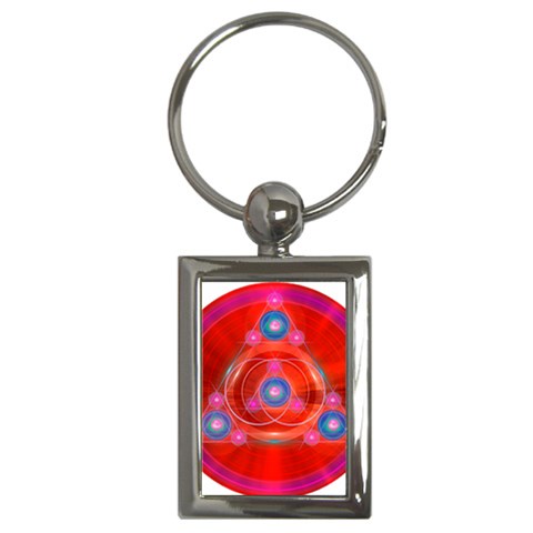 Balance Key Chain (Rectangle) from ArtsNow.com Front