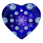 Blueprint Ornament (Heart)