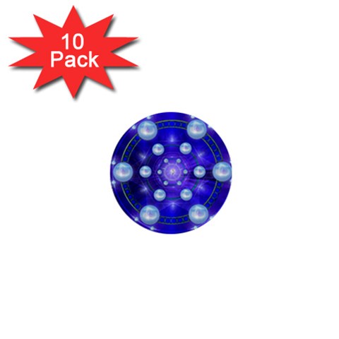 Blueprint 1  Mini Button (10 pack)  from ArtsNow.com Front