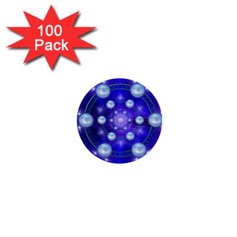 Blueprint 1  Mini Button (100 pack)  from ArtsNow.com Front