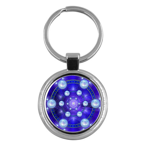 Blueprint Key Chain (Round) from ArtsNow.com Front